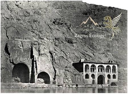 ویلای وکیل الدوله در تاق بستان که امروز وجود ندارد.